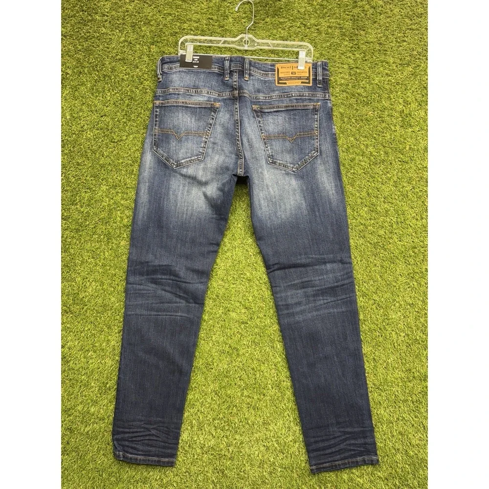 Diesel Jeans Mens 34x32 Thommer Slim Skinny Stretch Dark Wash Denim RM06302 NWT